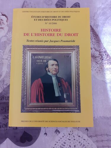 Histoire De L'histoire Du Droit