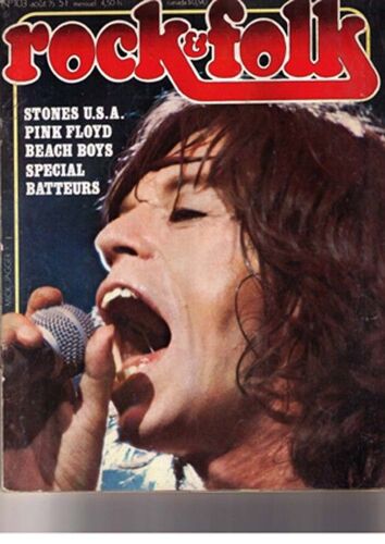 Rock & Folk N° 103 - Stones U.S.A, Pink Floyd, Beach Boys, Special Batteur