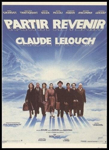 Partir Revenir / Claude Lelouch / Trintignant / Girardot / Piccoli / Anconina / Bouix - Carte Postale Cinema