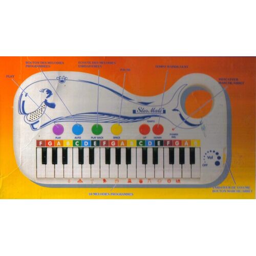 Clavier Musical Star Mate - 19 Cm X 35 Cm