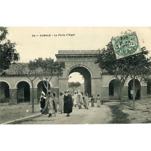 Aumale. La Porte D'alger
