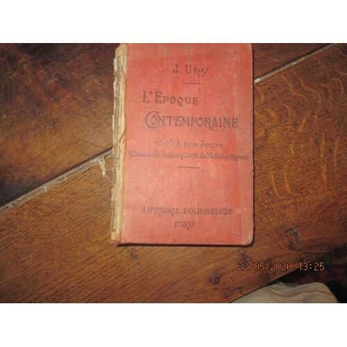 L'epoque Contemporaine 1815 À Nos Jours