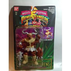 Mighty Morphin Power Rangers Evil Space Aliens Slash And Block Minotaur