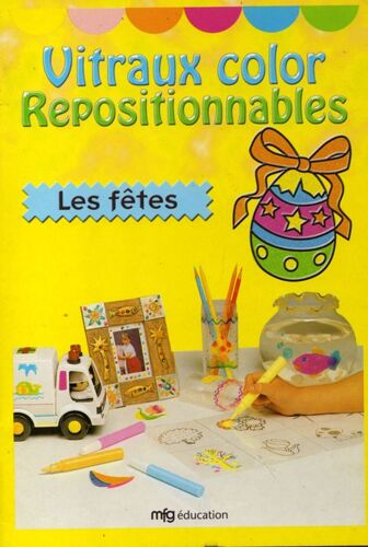 Vitraux Color Repositionnables - Les Fêtes