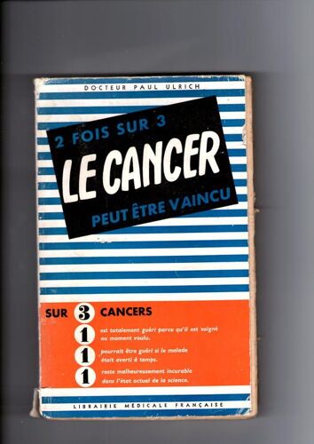 2 Fois Sur 3 Le Cancer Peut-Être Vaincu