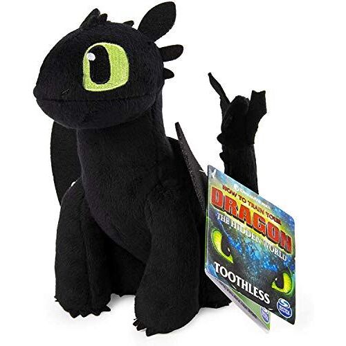 Dreamworks Dragons Toothless 8 Premium Plush Dragon For Kids Aged 4 & Up