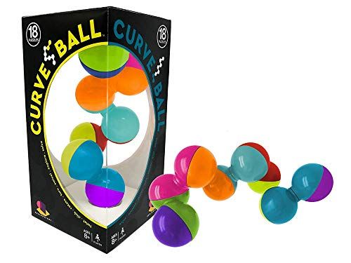 Brainwright Curve Ball - Twist Click Rotate Turn Swivel Explore Solve 5