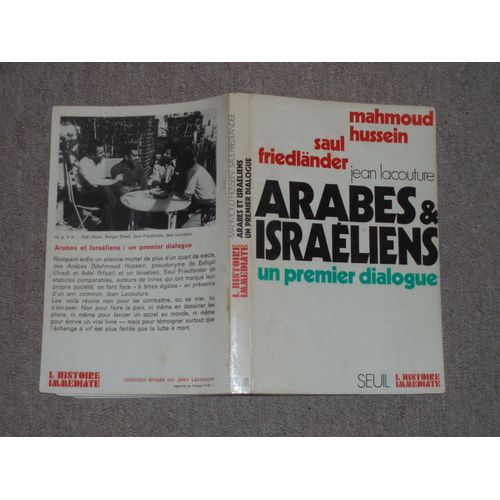 Arabes Et Israeliens Un Premier Dialogue Arabes Et Israeliens Un Premier Dialogue