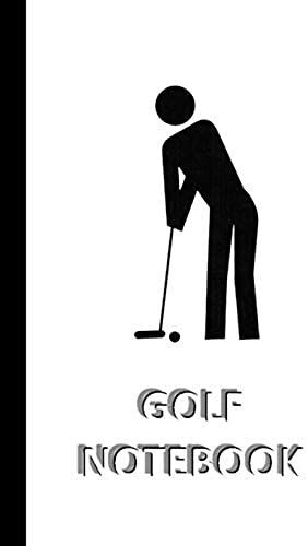 Golf Notebook [Ruled Notebook/Journal/Diary To Write In, 60 Sheets, Medium Size (A5) 6x9 Inches]
