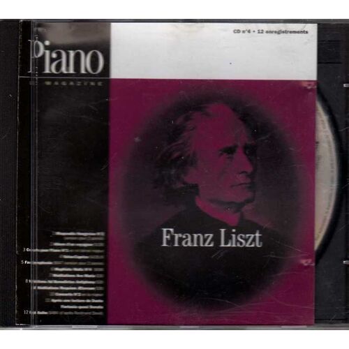 Franz Liszt - Piano Le Magazine N°4 - Album Cd 12 Titres