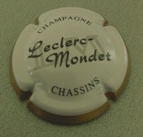 France Capsule Muselet Champagne Leclerc Mondet Chassins