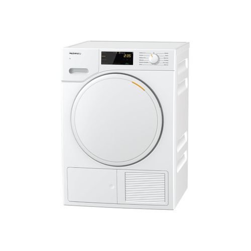 White Edition Miele T1 TWB 140 WP - sèche-linge - hauteur : 85 cm - chargement frontal - blanc lotus