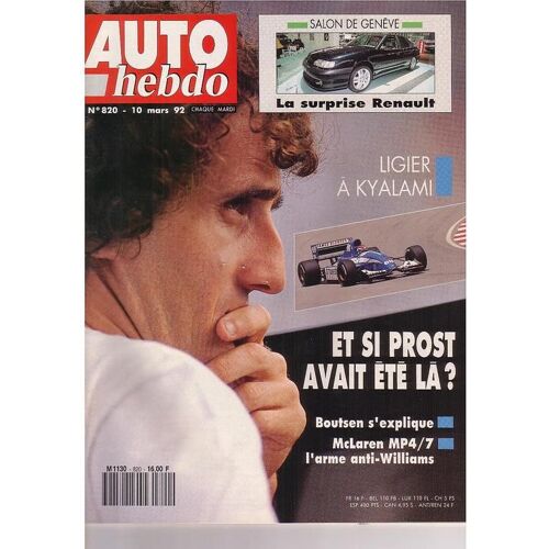 Auto Hebdo- Ligier À Kyalami N° 820