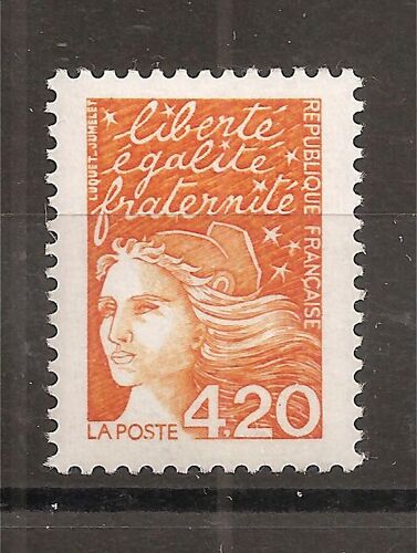 3094 (1997) Marianne Du 14 Juillet 4f20 Orange Foncé N** (Cote 2e) (0911)