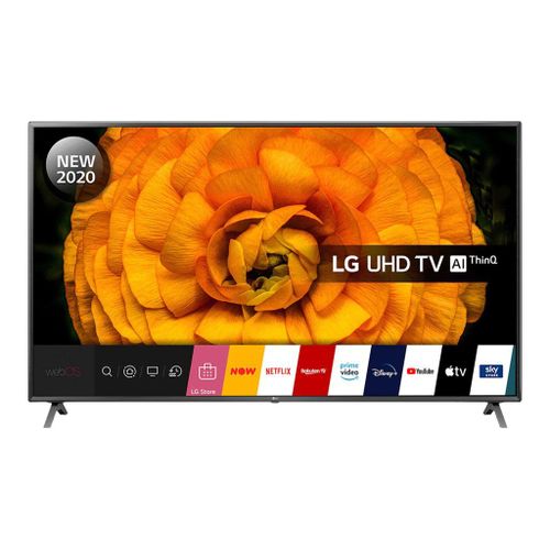 LG 86UN85006LA - 86" UN85 Series TV LCD rétro-éclairée par LED - Smart TV - webOS, ThinQ AI - 4K UHD (2160p) 3840 x 2160 - HDR - LED à éclairage direct
