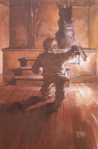 Ex Libris Algernon Woodcock / Sorel