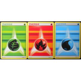 Lot De 3 Energie Générations - Plante + Feu + Eau