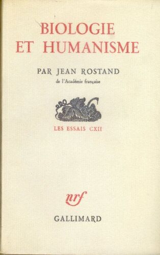 Biologie Et Humanisme
