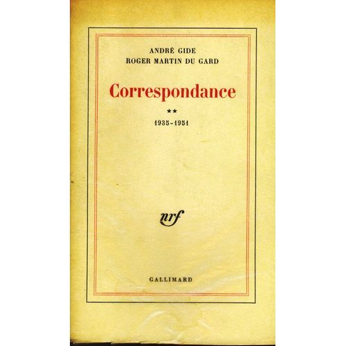 Correspondance - Tome 1 : 1913-1934 ; Tome 2 : 1935-1951