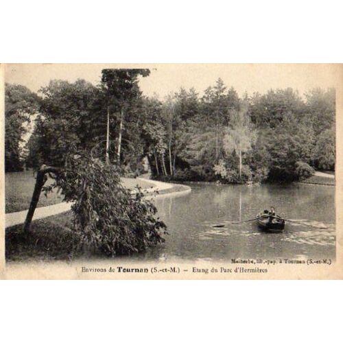Carte Postale Ancienne - Tournan, Etang Du Parc D'hermière