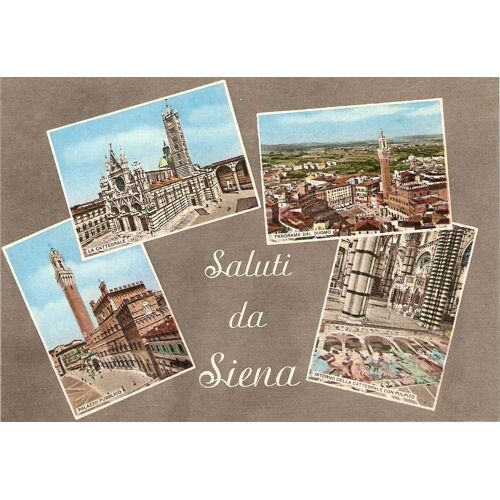 Saluti Da Siena En Italie