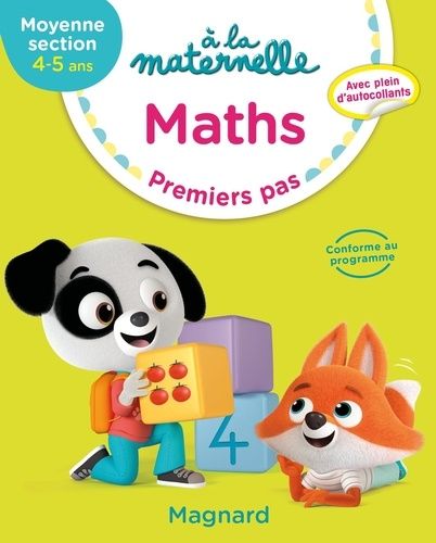 Maths Ms 4-5 Ans À La Maternelle - Premiers Pas - Edition 2019