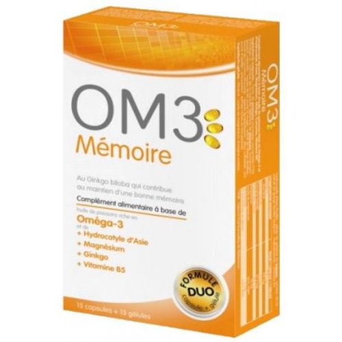 Om3 Memoire 15 Capsplus15 Gel. Super Diet 