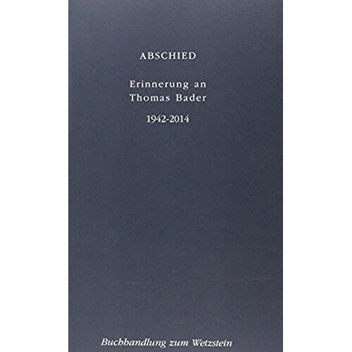 Abschied
