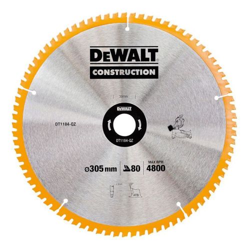 DeWALT Lame pour scie stationnaire, 305mm - DT1184-QZ