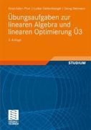 Übungsaufgaben Zur Linearen Algebra Und Linearen Optimierung Ü3