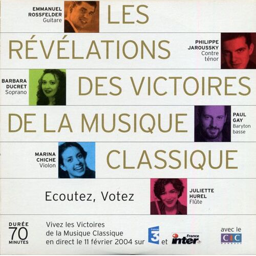 Les Victoires De La Musique Classique - Révélations 2003