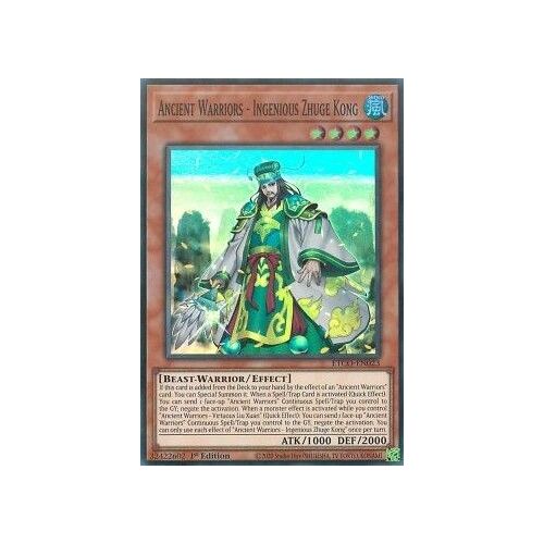Yugioh! Guerriers Anciens - Ingénieux Zhuge Kong (Etco-Fr023)