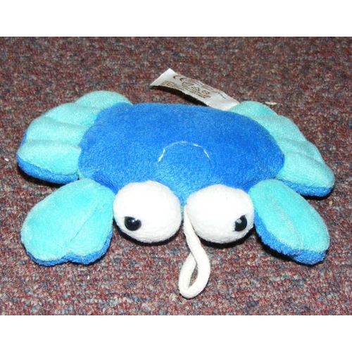Peluche Doudou Crabe Bleu Et Vert Marque "Anna Club Plush"