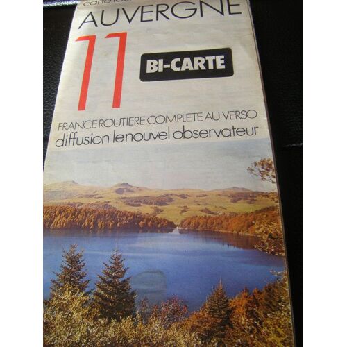 Carte Ign N° 11 - Auvergne