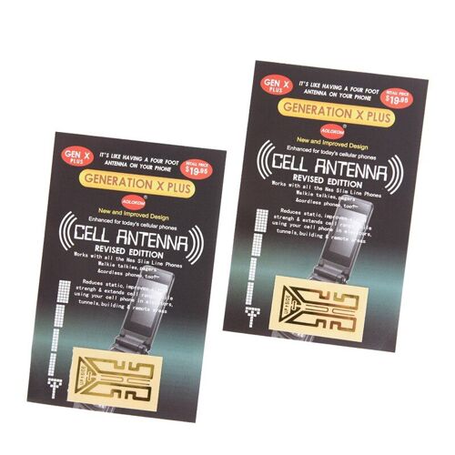 Autocollants de propulseur d'antenne de Signal d'amélioration de Signal de téléphone portable 10 pièces/lot