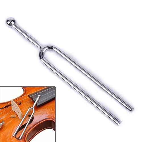 440 Hz Un Diapason Ton Acier Inoxydable Diapason Violon Guitare Accordeur Instrument