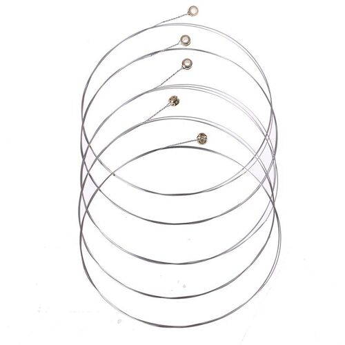 5 pièce/ensemble cordes de guitare acoustique arc-en-ciel coloré cordes de guitare E-1 pour guitare Folk acoustique chaîne de guitare classique