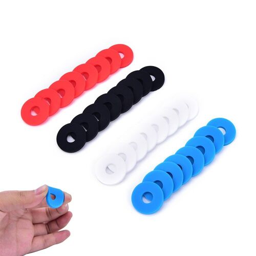 Sangle de guitare serrures en caoutchouc blocs pièces de guitare et accessoires serrures de sangle de guitare basse