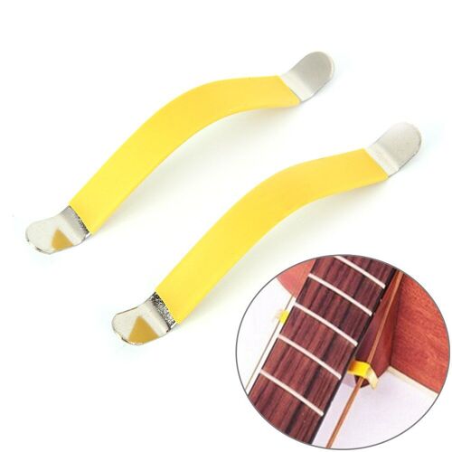 1 paire pour polissage nettoyage Fretboard Fret soin Luthier outil haute qualité guitare basse String épandeur