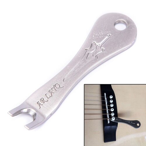 7x2cm 1 pièces pont épingle extracteur guitare acoustique ukulélé chaîne cheville tirant extracteur pont épingle décapant outil