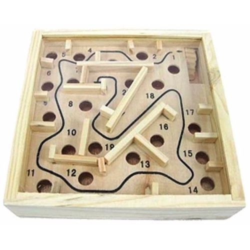 Jeu Labyrinthe Parcours En Bois À Bille