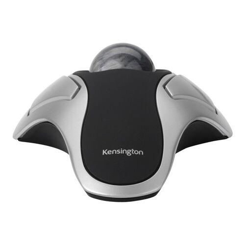 Kensington Orbit Trackball optique - Boule de commande - droitiers et gauchers - optique - 2 boutons - filaire - USB - argent