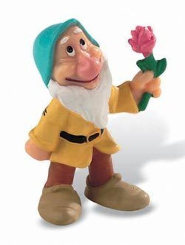 Blanche Neige Et Les Sept Nains Figurine Timide 6 Cm