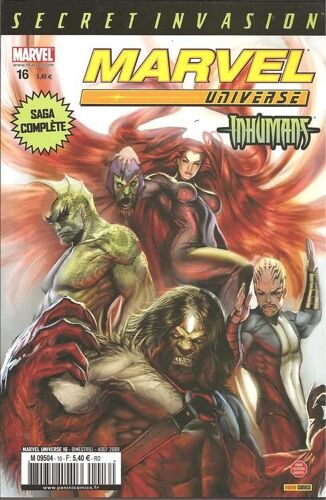 Marvel Universe   N° 16 : Inhumans : Famille ( Saga Complète )
