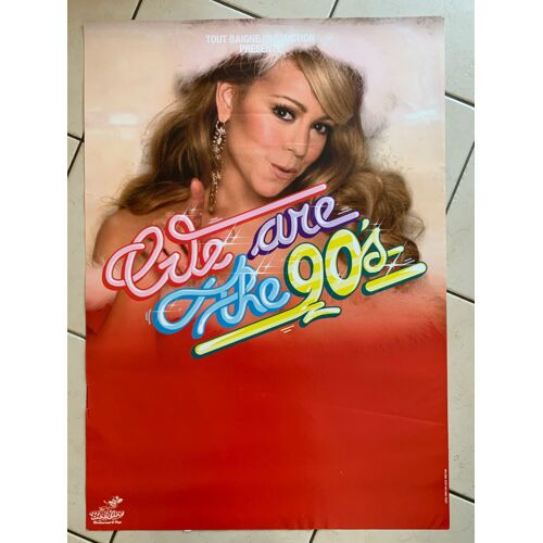 Maria Carey - We Are The 90's - 60x80cm - Affiche / Poster Envoi En Tube