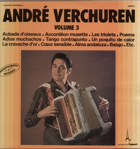 Volume 3 : Aubade D'oiseaux, Accordéon Musette, Alma Andaluza, Un Poquito De Calor, Adios Muchachos, Tango Contrapunto, Les Triolets, La Cravache D'or, Coeur Sensible, Balajo, Poema, Alpha-Tango