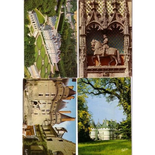 Les Merveilles Du Val De Loire , Lot De 7 Cartes Des Années 70