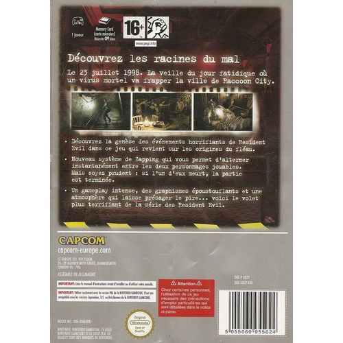 Resident Evil 0 - Version Platinium Gamecube