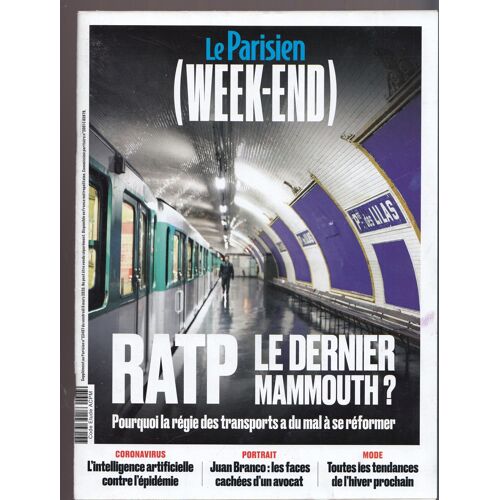 Le Parisien Week-End Suppl N°23487 Du 06/03/2020 - Ratp Le Dernier Mammouths?