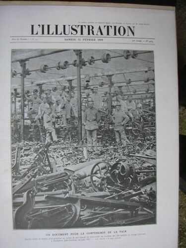 Un Document Pour La Conférence De La Paix.